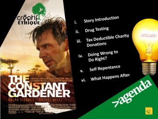 Digital // Presentations // créatif éthique // Movie Case // The Constant Gardener