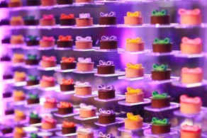 Multi-Colored Cutesy Mini-Cakes