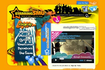 Interactive // Websites // StarringSMU'2010 // StarringSMU'10 Microsite